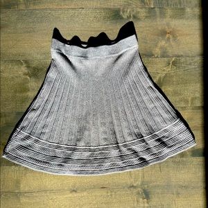Max Studio knitted beige brown skirt, NWOT, XS